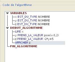 Algorithme fonction polynome du 2nd degré : exercice de ...