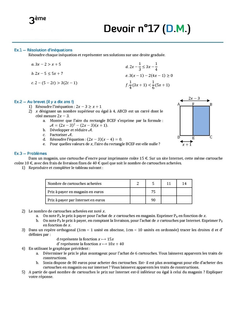 Devoir Maison Maths Seconde – Ventana Blog