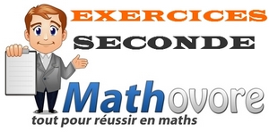 Exercices de maths en seconde (2de)