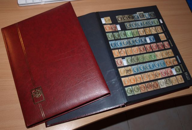 Collection de timbres