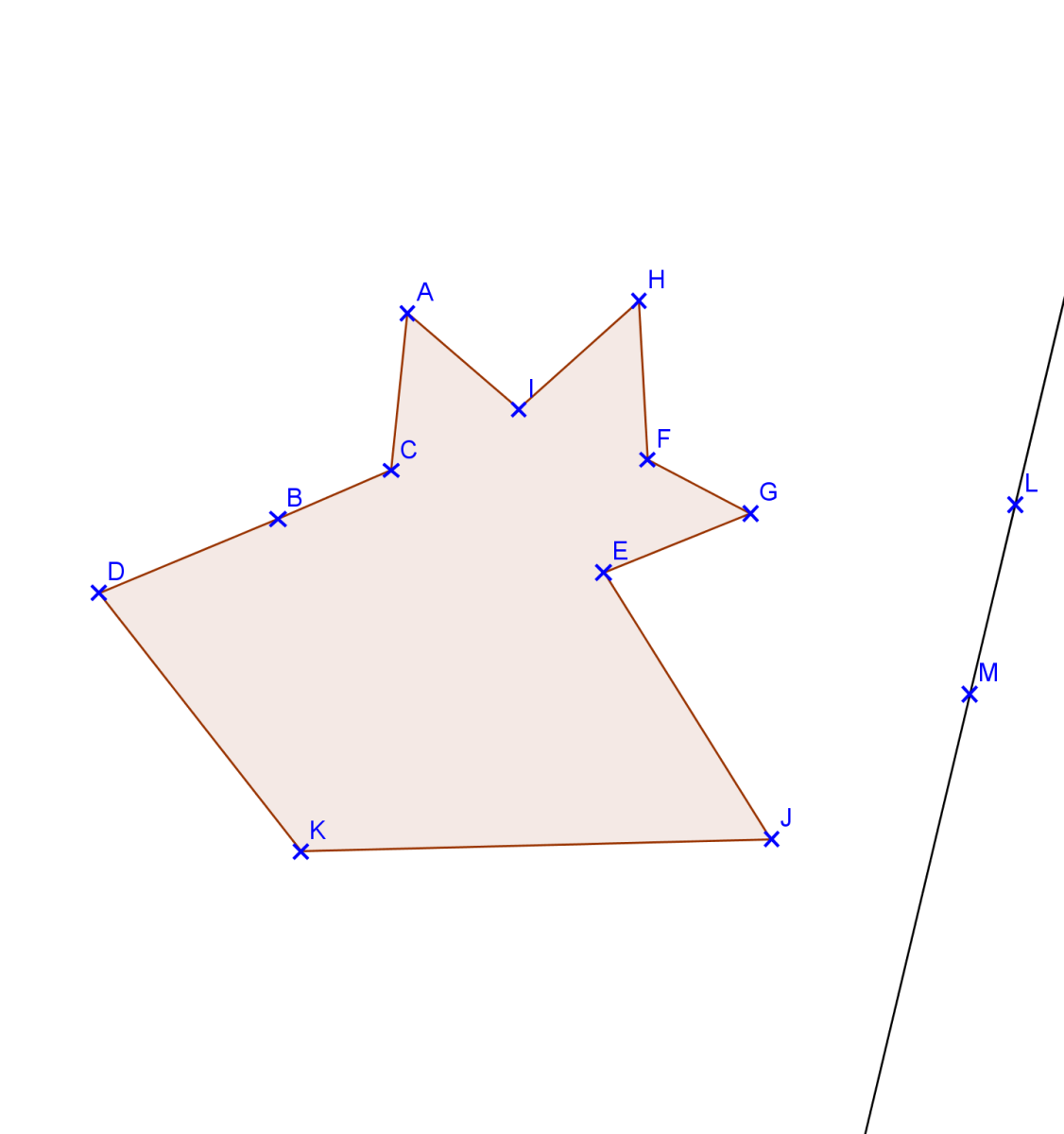 Symétrie axiale : exercices de maths corrigés en 6ème